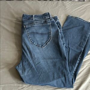 Women’s Classic Lee Riders Straight Leg Blue Denim Jeans